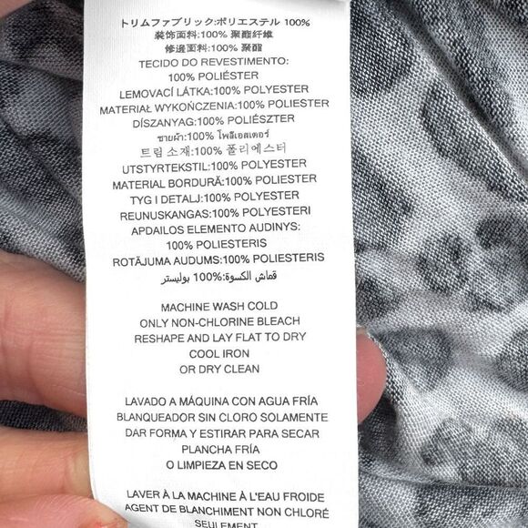 MICHAEL Michael Kors Cheetah Mixed Media Knit Top - Picture 9 of 9